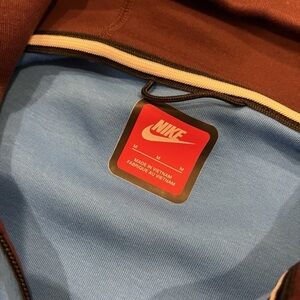 Nike Blue and Brown Jacket